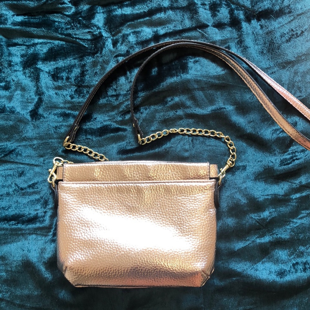 Rose Gold Crossbody Bag